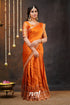 Tulip - Orange Pure Gaji Silk Halfsaree Half Sarees