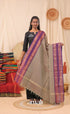Two-Tone Grey With Purple Chettinad Cotton Dupatta salwar