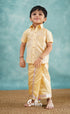 Yazhan - Sandal Shade Veshti Sattai Kids-Suttis