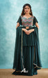 Zaara - Dark Green Top And Skirt