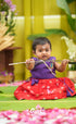 Zara - Purple and Red Crop Top and Skirt - Kids-Suttis